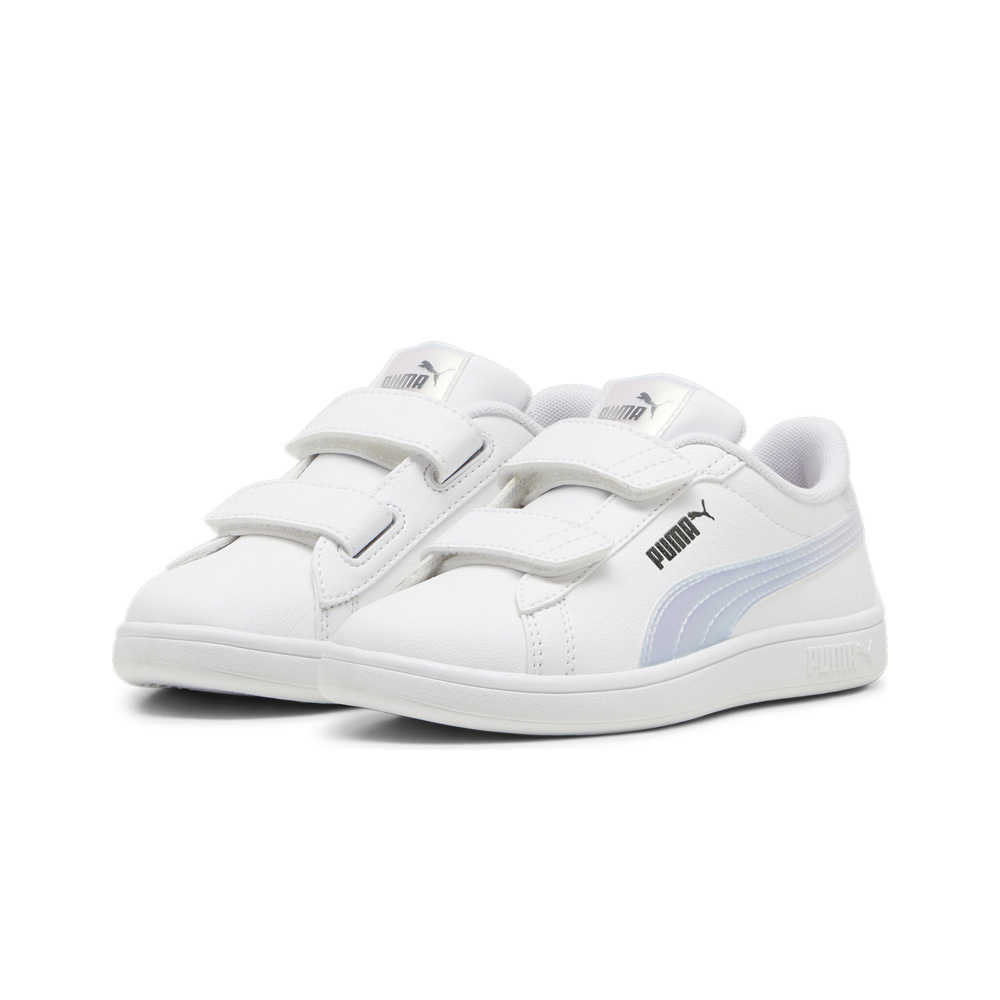 Puma zapatilla moda niño SMASH 3.0 BLANCO lateral interior