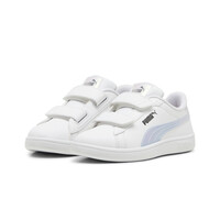 Puma zapatilla moda niño SMASH 3.0 BLANCO lateral interior