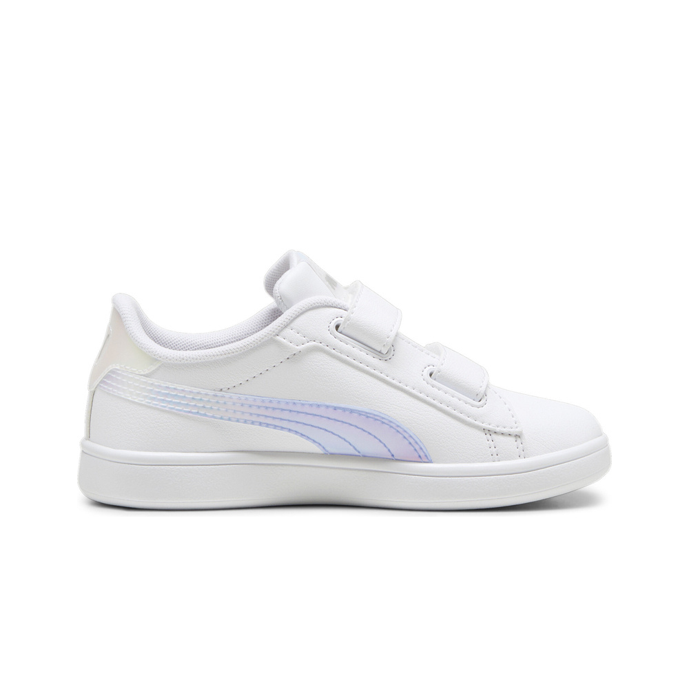 Puma zapatilla moda niño SMASH 3.0 BLANCO puntera