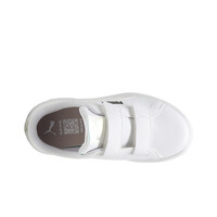 Puma zapatilla moda niño SMASH 3.0 BLANCO vista superior