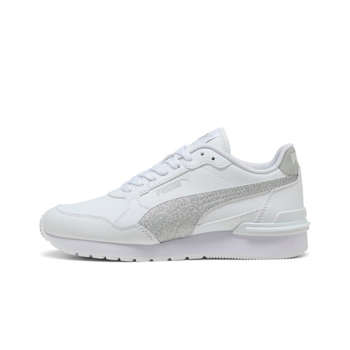 Puma zapatilla moda niño ST RUNNER V4 SL GLIT BLANCO