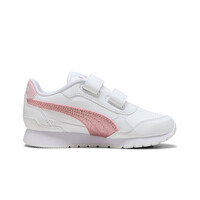 Puma zapatilla moda niño ST RUNNER V4 SL GLIT BLANCO puntera
