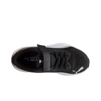 Puma zapatilla multideporte niño POUNCE LITE AC+ PS NEGRO vista superior