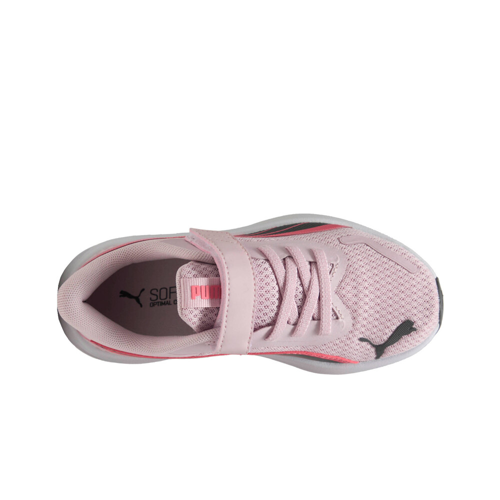 Puma zapatilla multideporte niño POUNCE LITE AC+ PS ROSA vista superior
