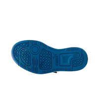 Puma zapatilla multideporte niño REBOUND V6 LO A AZUL vista trasera