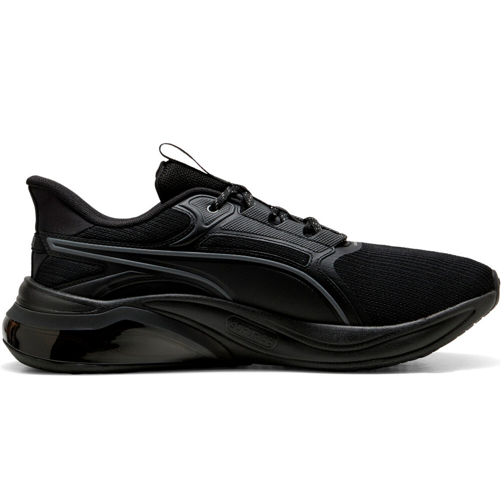 Puma zapatilla running hombre CELL THRILL DASH NEGRO puntera