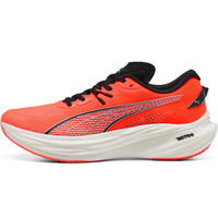 Puma zapatilla running hombre DEVIATE NITRO 3 ROJO lateral exterior