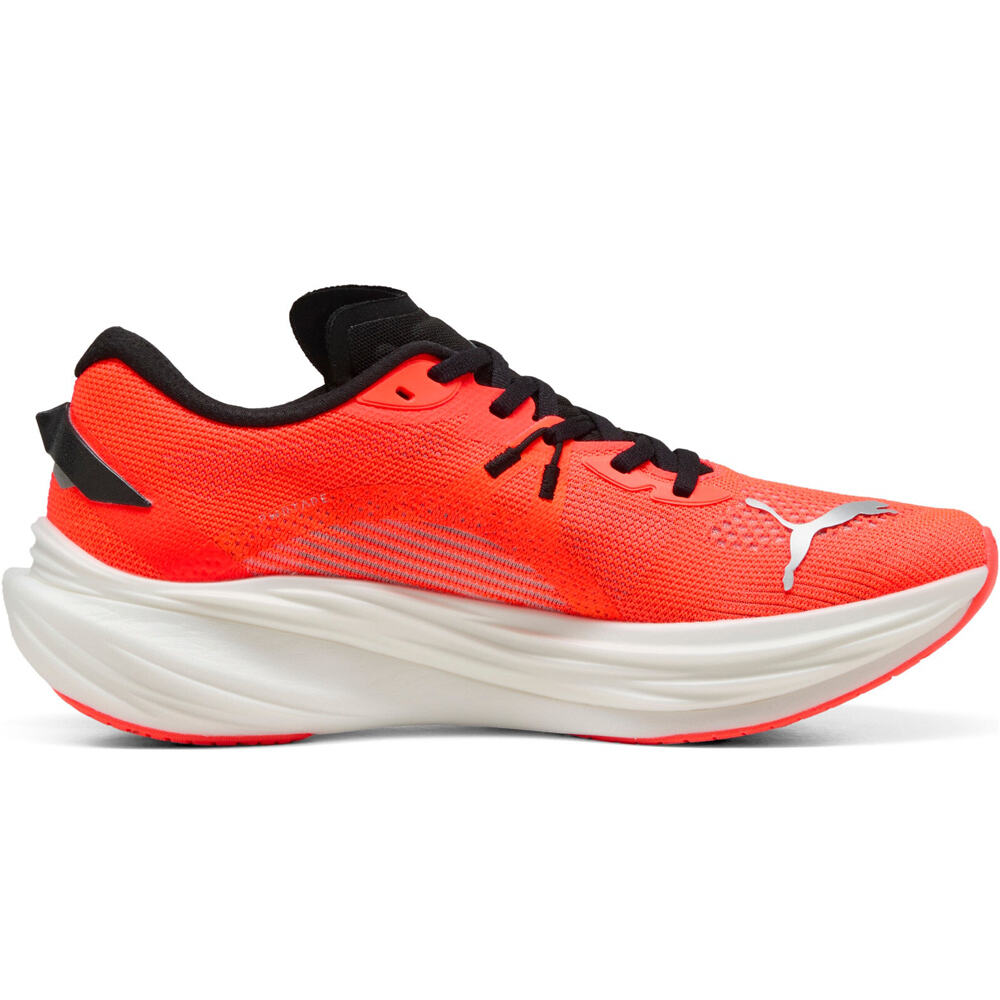 Puma zapatilla running hombre DEVIATE NITRO 3 ROJO puntera