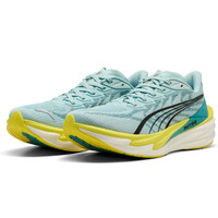 Puma zapatilla running hombre DEVIATE NITRO 4 AZUL lateral interior
