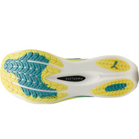 Puma zapatilla running hombre DEVIATE NITRO 4 AZUL vista trasera