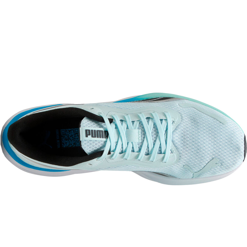 Puma zapatilla running hombre POUNCE LITE AZUL vista superior