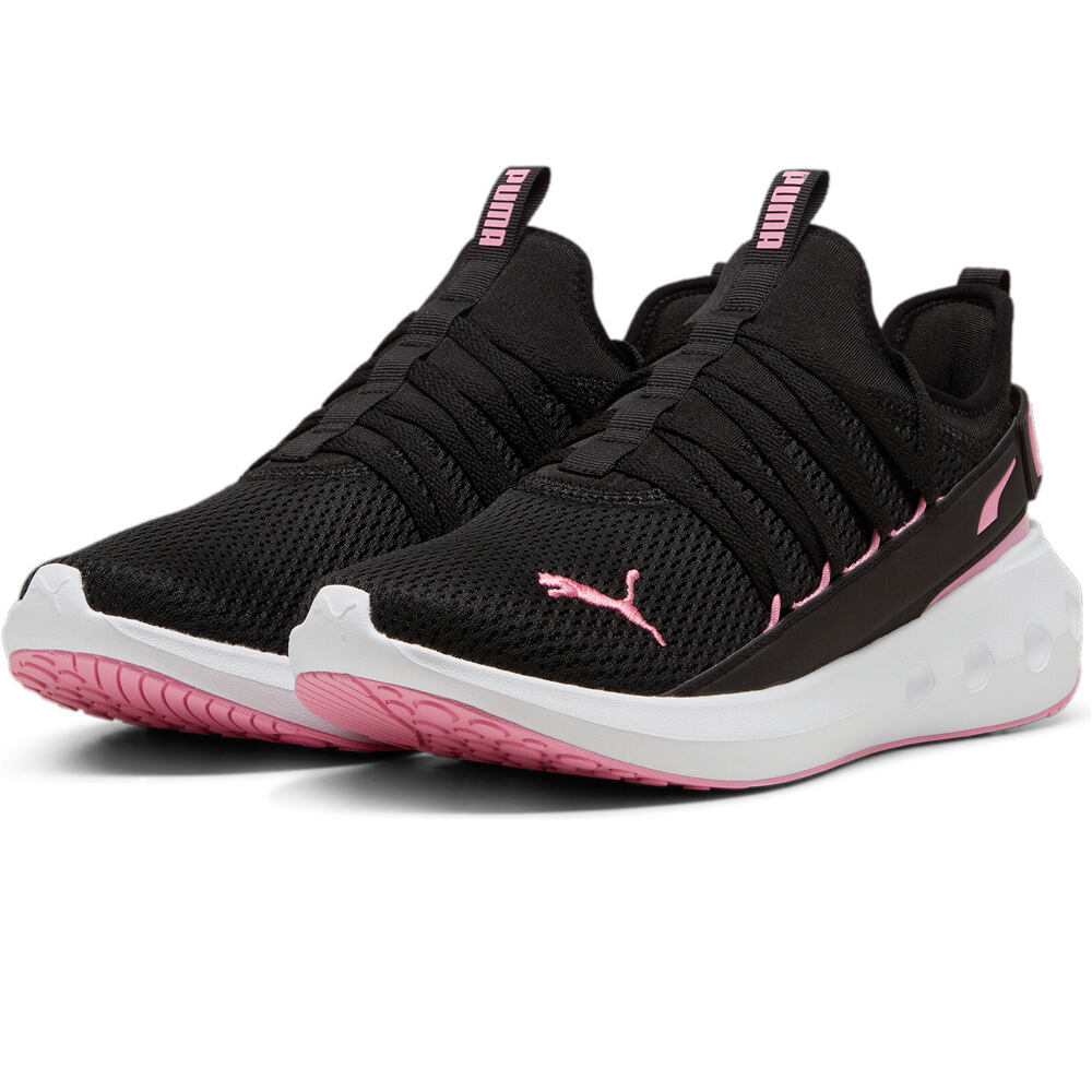 Puma zapatilla running hombre SOFTRIDE  CARSON NEGRO lateral interior