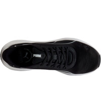 Puma zapatilla running hombre SOFTRIDE EXO FLEX NEGRO vista trasera