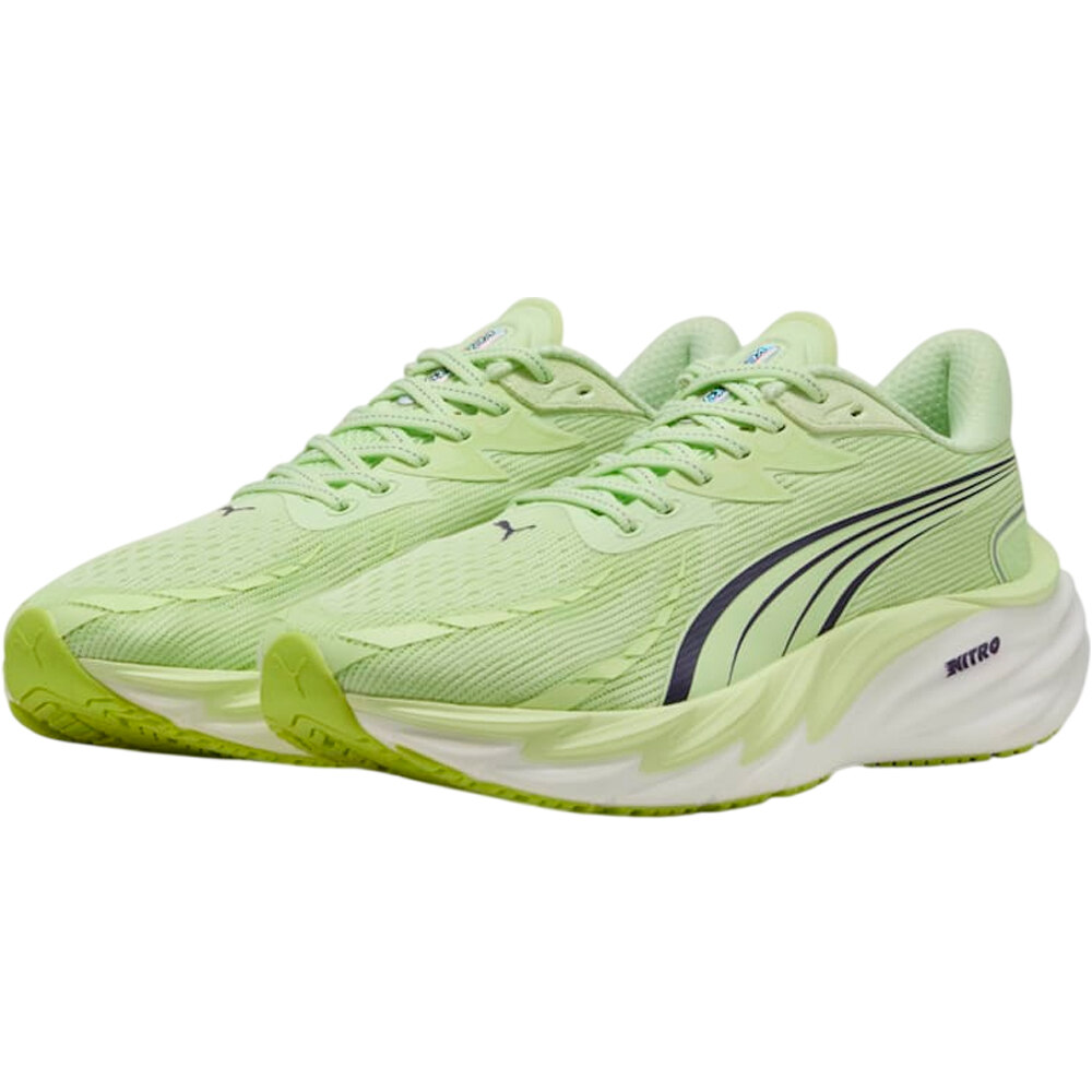 Puma zapatilla running hombre VELOCITY NITRO 4 MORADO lateral interior