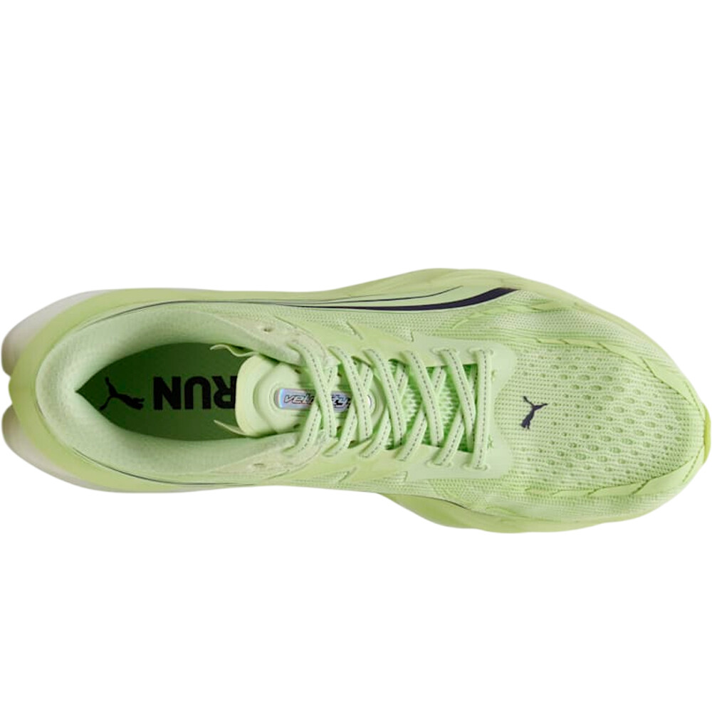 Puma zapatilla running hombre VELOCITY NITRO 4 MORADO vista superior