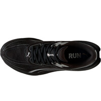 Puma zapatilla running hombre VELOCITY NITRO 5 GORE-TEX NEGRO vista superior