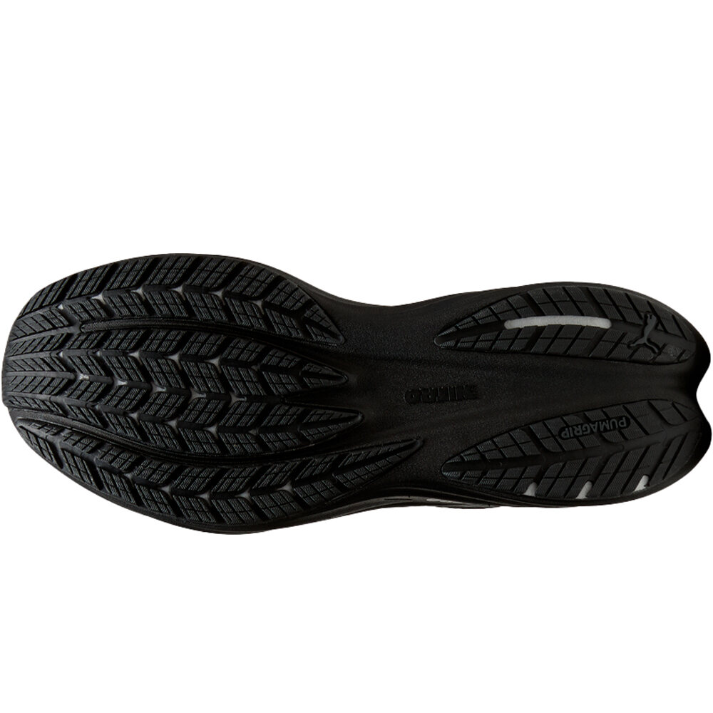 Puma zapatilla running hombre VELOCITY NITRO 5 GORE-TEX NEGRO vista trasera