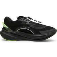 Puma zapatilla running mujer DEVIATE NITRO 3 WTR+ GRIS puntera