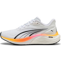 Puma zapatilla running mujer ELECTRIFY NITRO 4 BLANCO lateral exterior