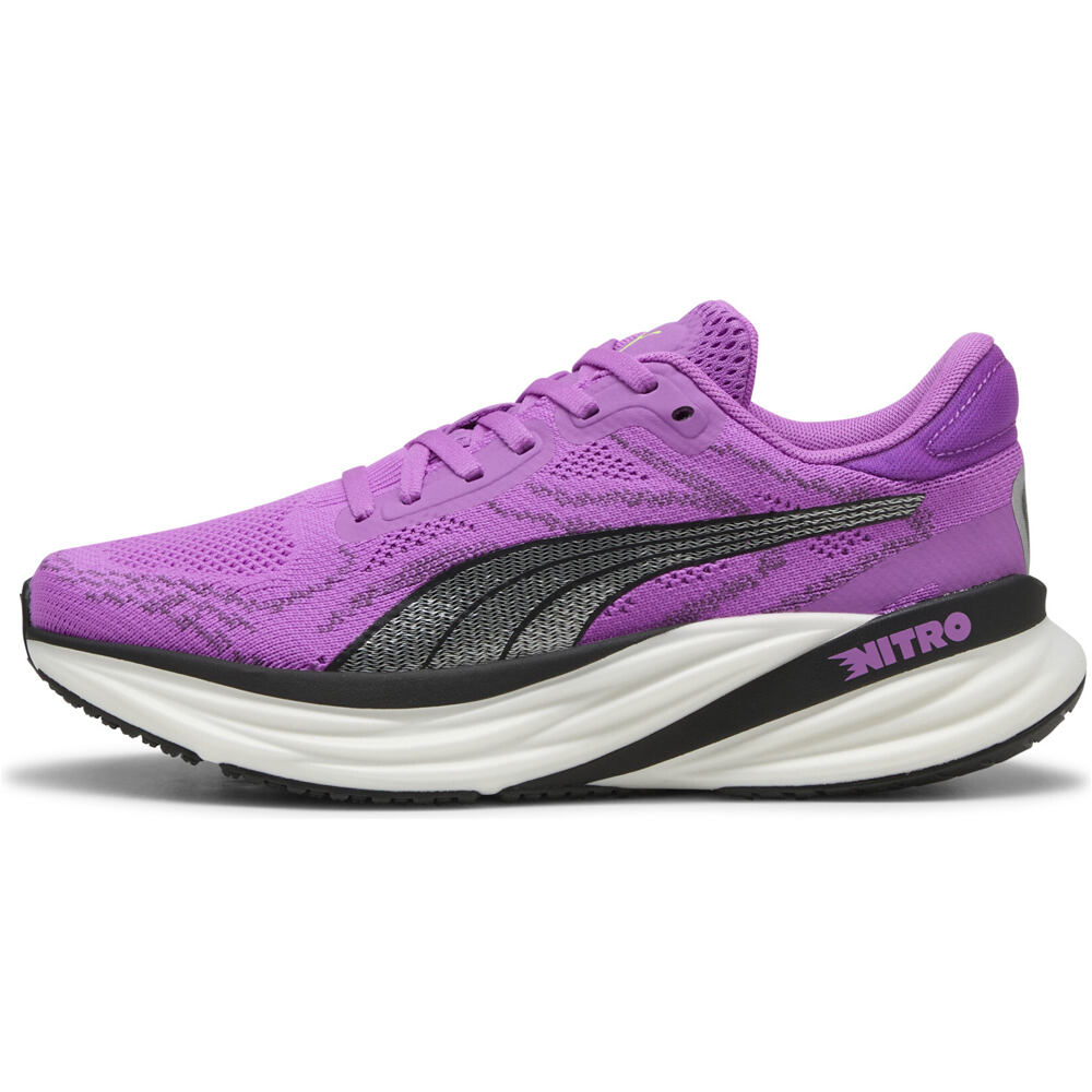Puma zapatilla running mujer MAGNIFY NITRO 2 ROSA lateral exterior