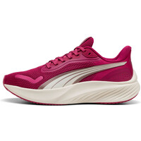 Puma zapatilla running mujer POUNCE LITE ROJO lateral exterior