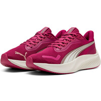 Puma zapatilla running mujer POUNCE LITE ROJO lateral interior