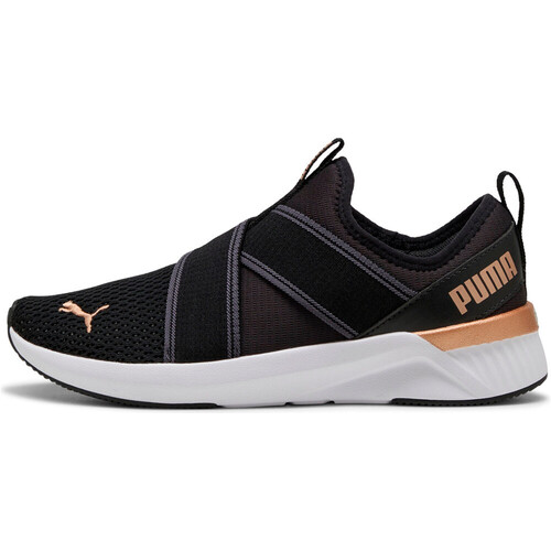 Puma zapatilla running mujer SOFTRIDE HARLI SLIP NEGRO
