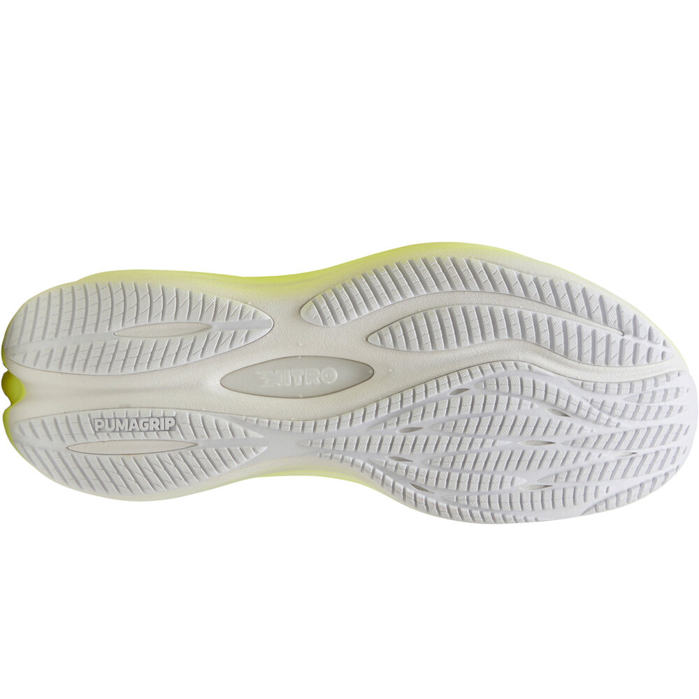 Puma zapatilla running mujer VELOCITY NITRO 3 AMARILLO vista trasera
