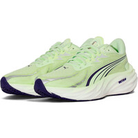 Puma zapatilla running mujer VELOCITY NITRO 4 VERDE lateral interior
