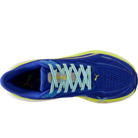 Puma zapatilla running mujer Velocity NITRO 5 W AZUL vista superior