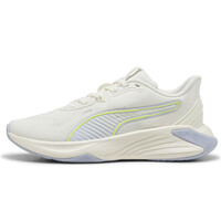 Puma zapatillas fitness mujer PWR HYBRID TR BLANCO lateral exterior