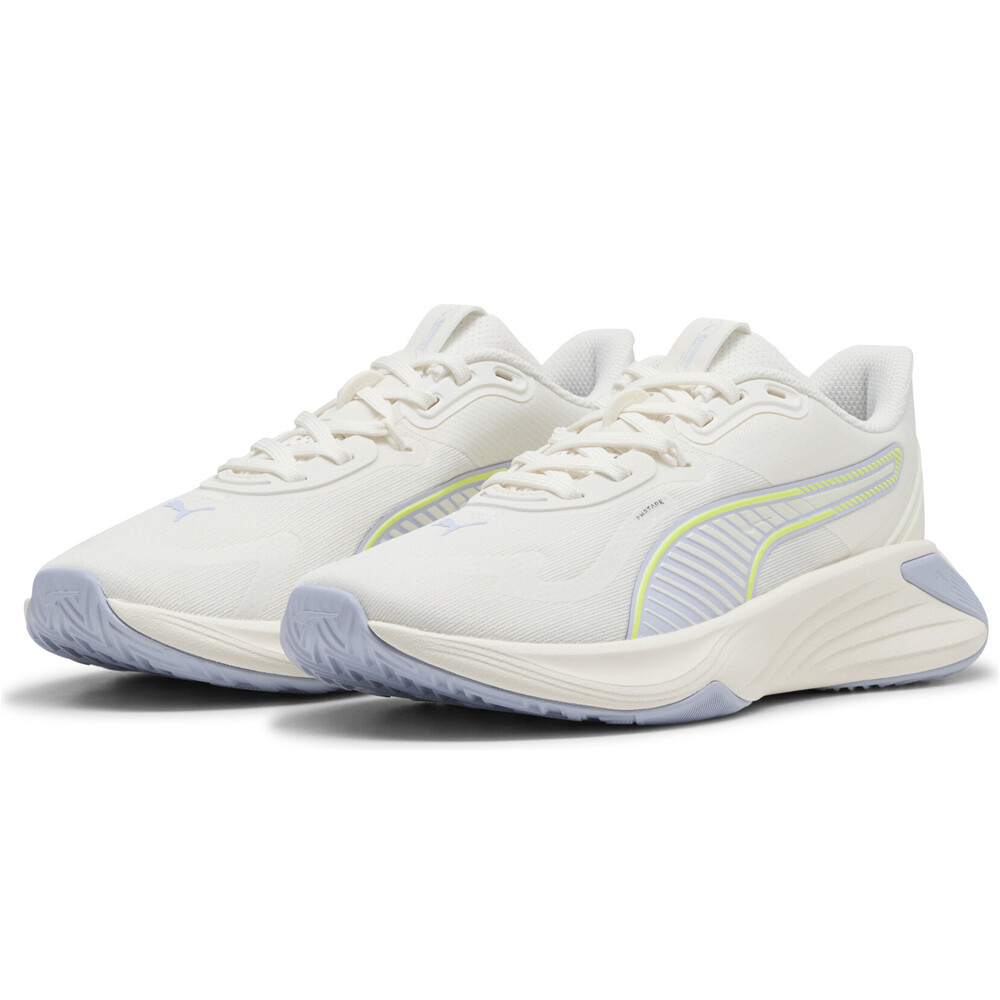 Puma zapatillas fitness mujer PWR HYBRID TR BLANCO lateral interior