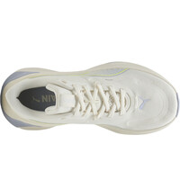Puma zapatillas fitness mujer PWR HYBRID TR BLANCO vista superior