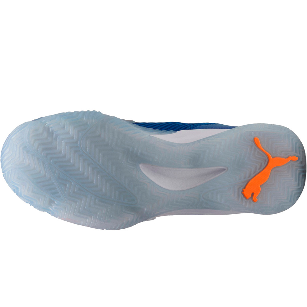 Puma Zapatillas Padel Hombre NOVA ELITE MOMO GONZ AZUL vista trasera