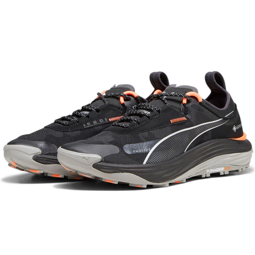 Puma zapatillas trail hombre VOYAGE NITRO 3 GORE-TEX NEGRO lateral interior