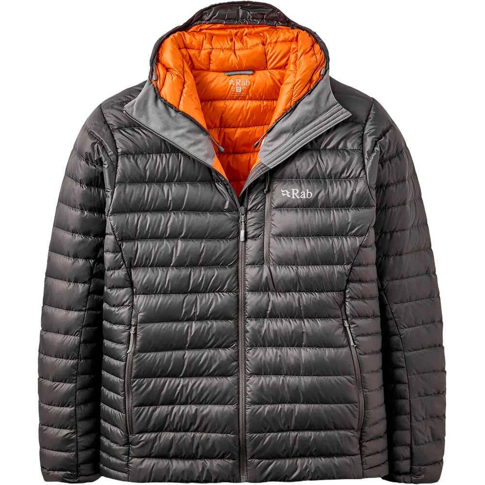 Rab chaqueta outdoor hombre Microlight Alpine Jacket GRIS 03