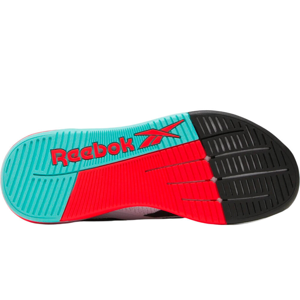 Reebok zapatilla cross training hombre NANO X5 BLANCO vista trasera