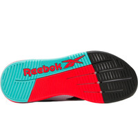 Reebok zapatilla cross training hombre NANO X5 BLANCO vista trasera