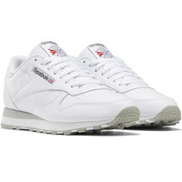 Reebok zapatilla moda hombre Classic Leather BLANCO lateral interior