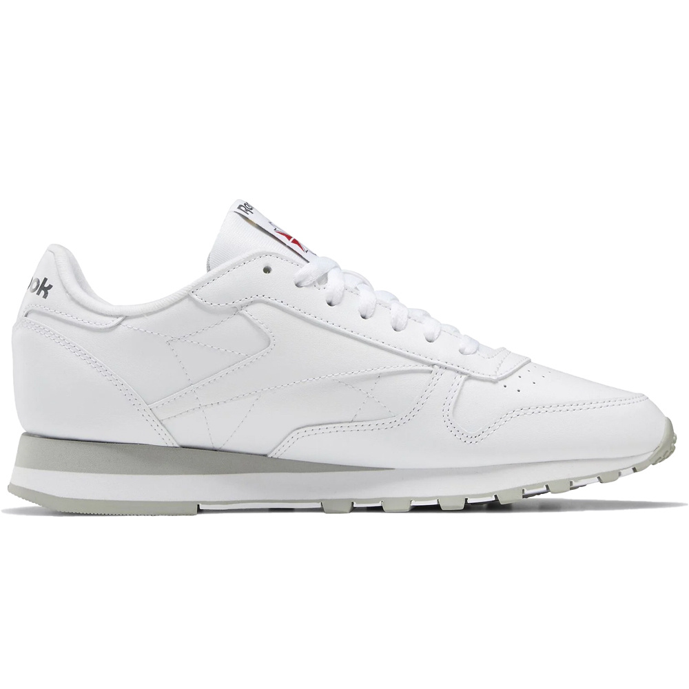 Reebok zapatilla moda hombre Classic Leather BLANCO puntera