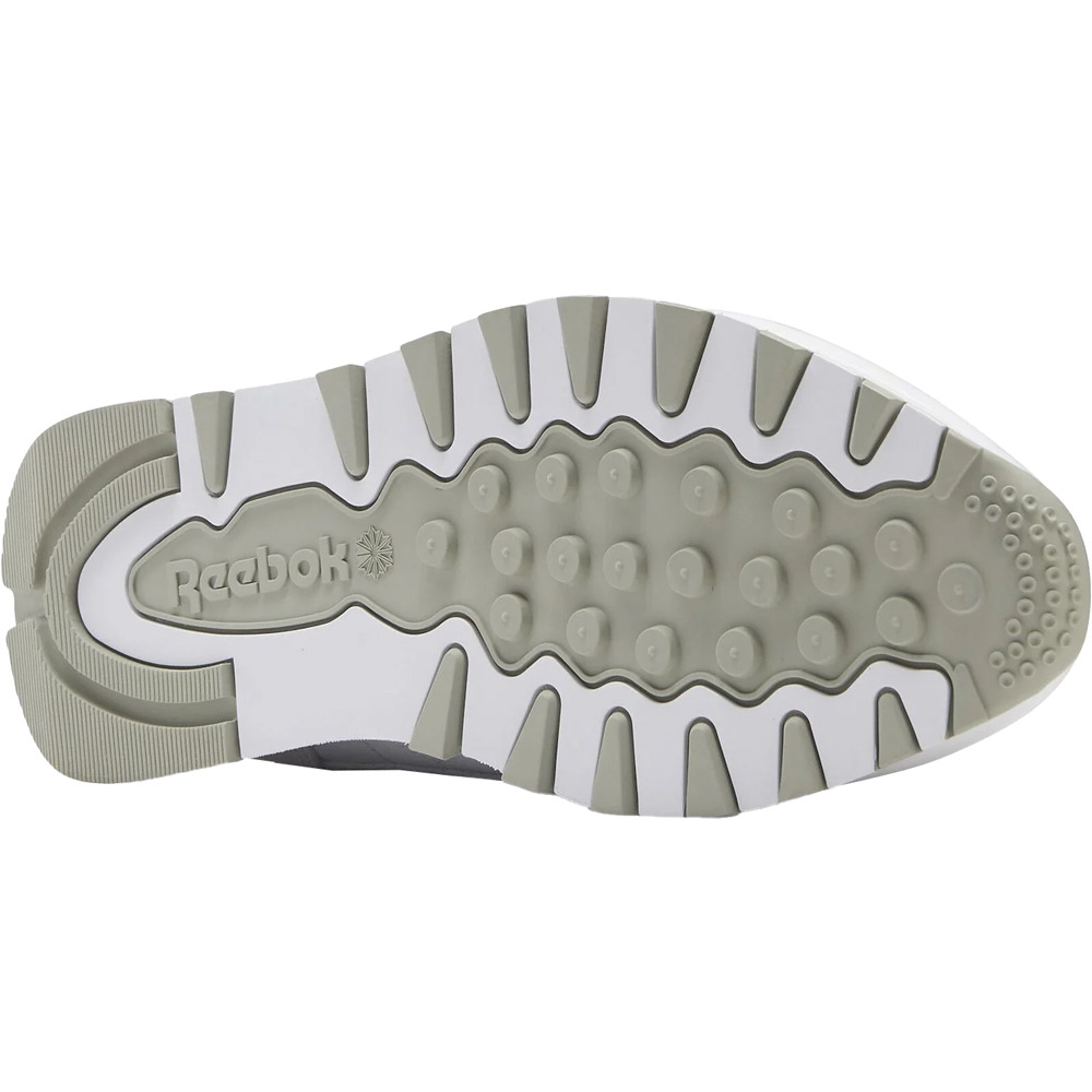 Reebok zapatilla moda hombre Classic Leather BLANCO vista superior