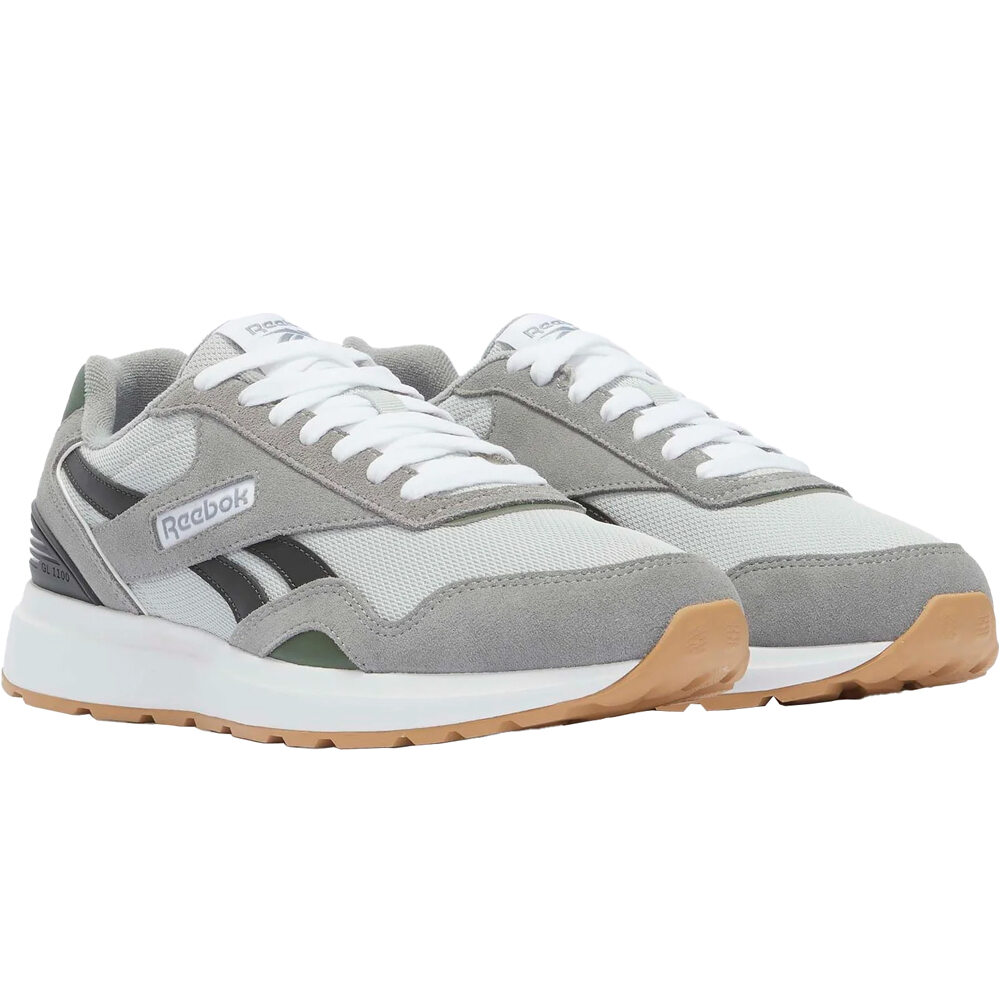 Reebok zapatilla moda hombre GL1100 GRIS lateral interior