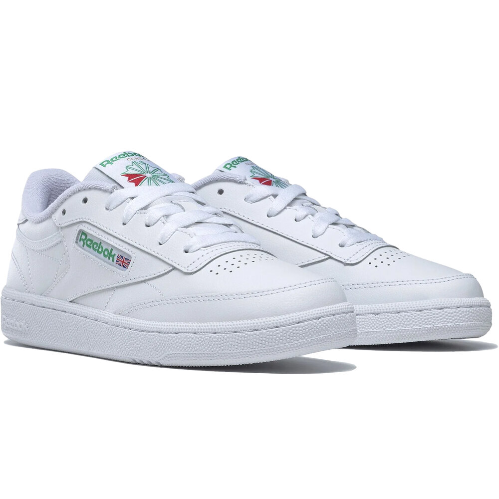Reebok zapatilla moda mujer CLUB C 85 BLANCO lateral interior