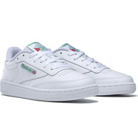 Reebok zapatilla moda mujer CLUB C 85 BLANCO lateral interior