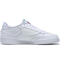 Reebok zapatilla moda mujer CLUB C 85 BLANCO puntera