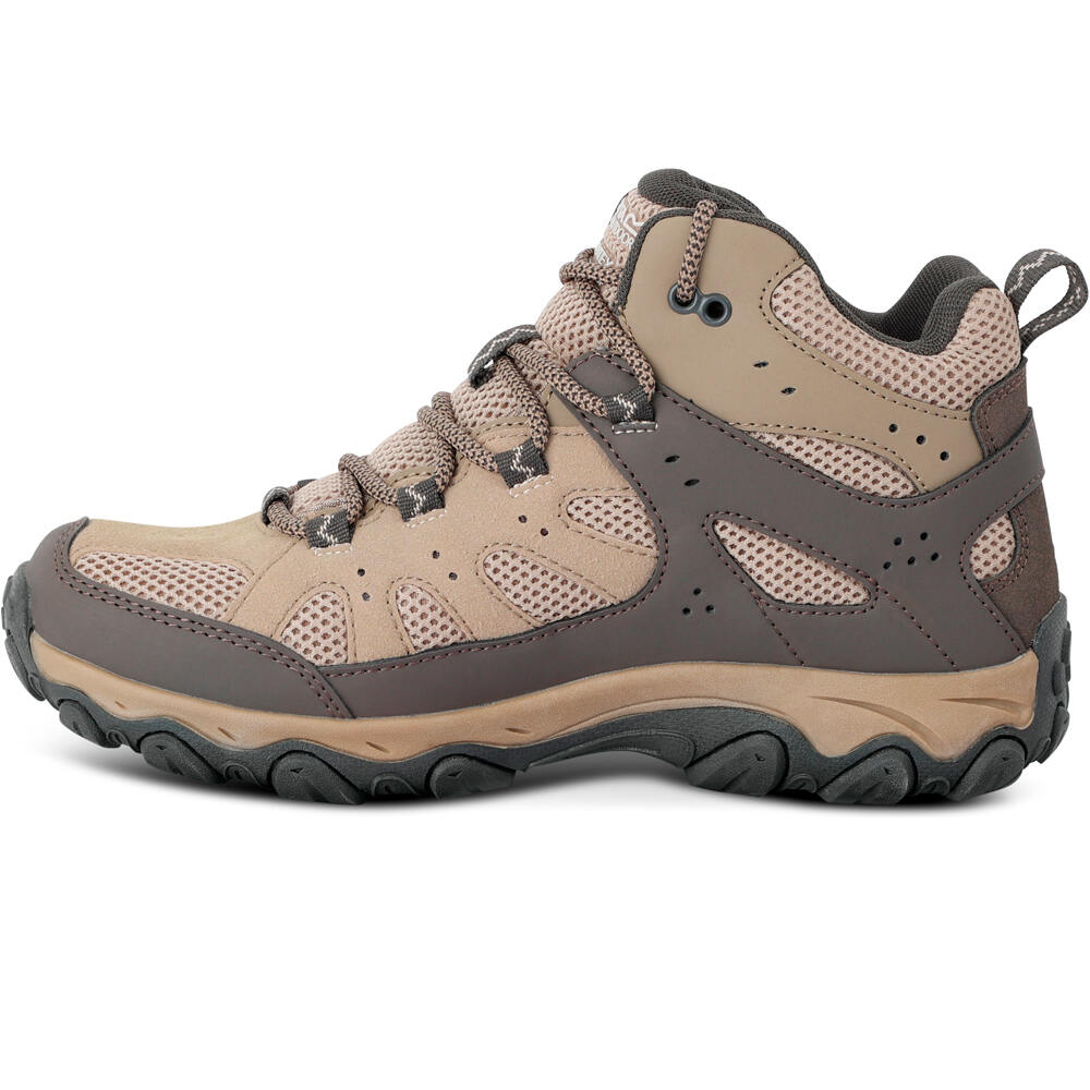 Regatta bota trekking mujer EDGE POINT IV MID MARRON puntera