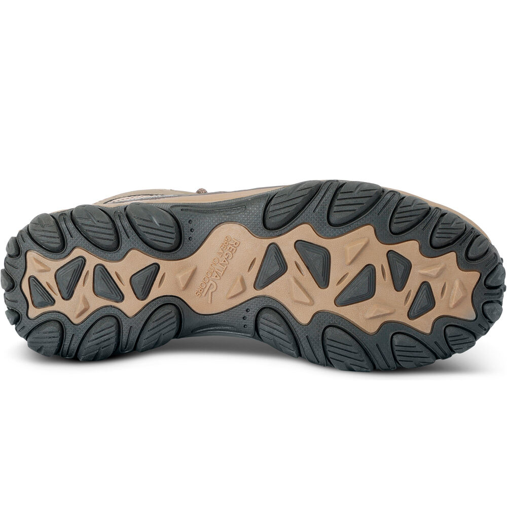Regatta bota trekking mujer EDGE POINT IV MID MARRON vista superior
