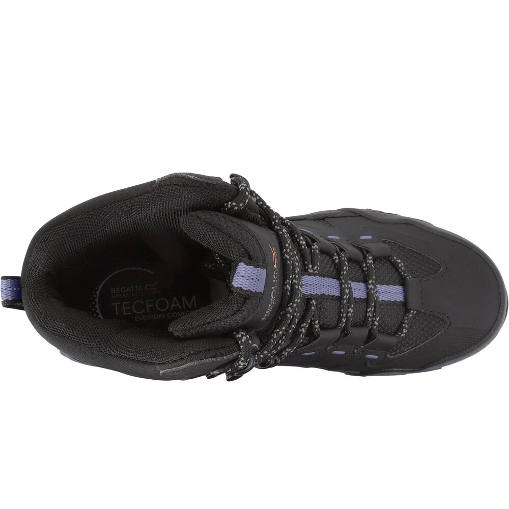 Regatta bota trekking mujer REGEN NEGRO 05