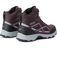 Regatta bota trekking mujer VENDEAVOUR MORADO lateral interior