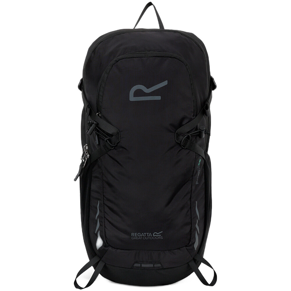 Regatta mochila montaña BLACKFELL 4 20L NEGRO vista frontal